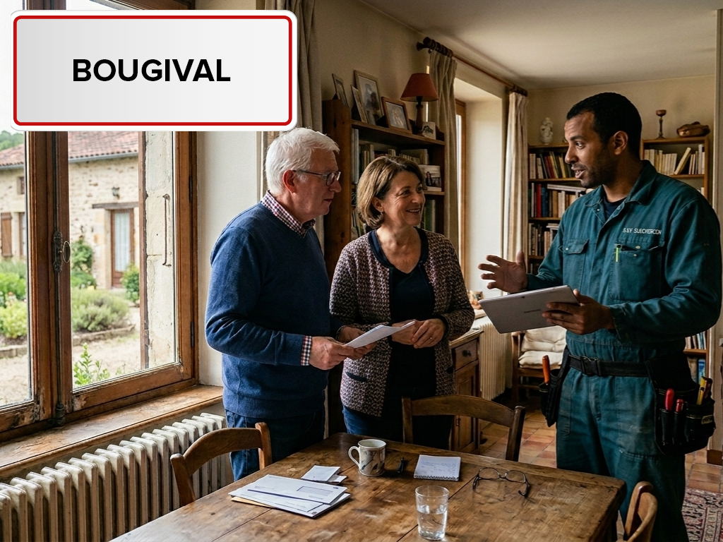 Installation de pompe à chaleur à Bougival (78380) dans les Yvelines